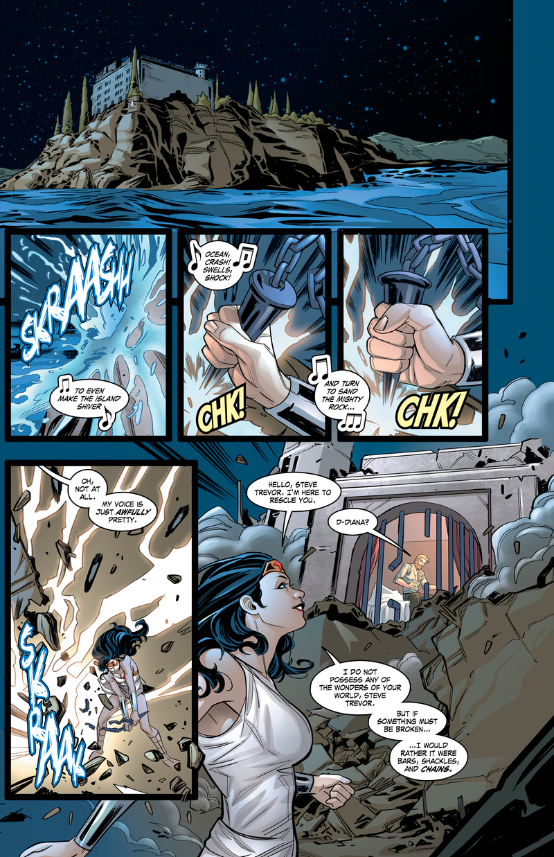 Illustration for article titled Exclusive DC preview: Wonder Woman goes to war in DC Bombshells #2